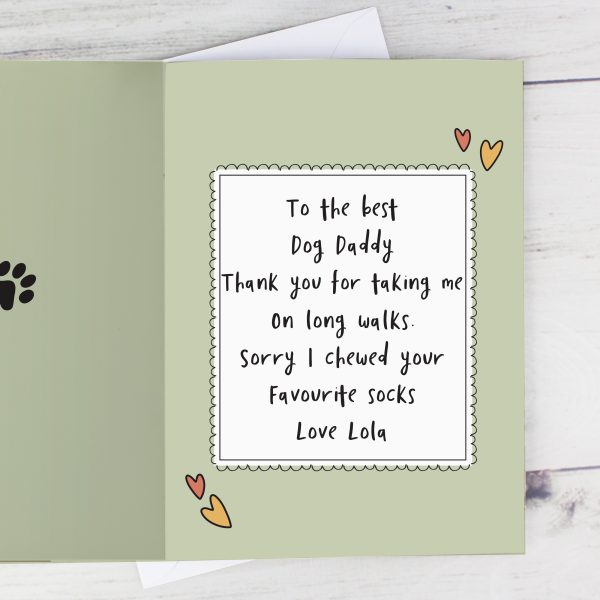 Personalised From the Dog Photo Upload Card - Image 4
