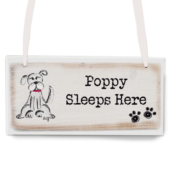 Personalised Dog Wooden Sign - Image 2