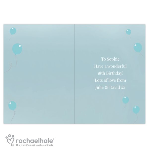 Personalised Rachael Hale 'Party 'Til You Drop' Card - Image 3